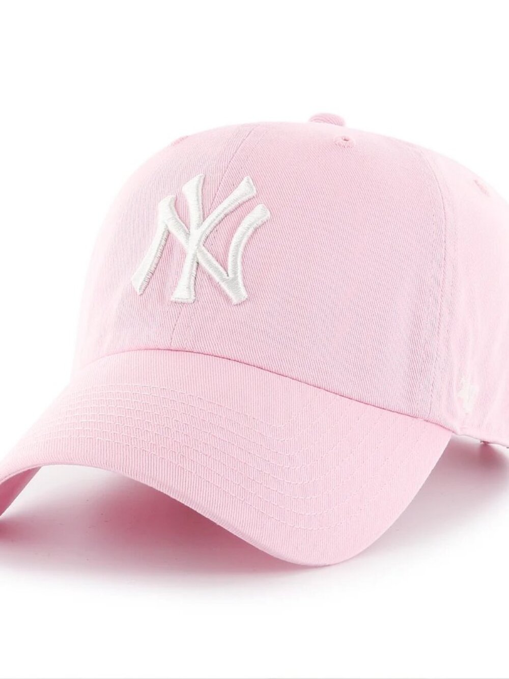 New York Yankees MLB 47 Brand Petal Pink Clean Up Adjustable Hat